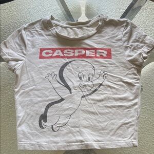 Casper Graphic Tee Crop Top